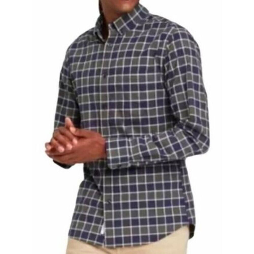 Goodfellow & Co. Men's Mountain Spruce Plaid Button-Down Shirt NWOT
